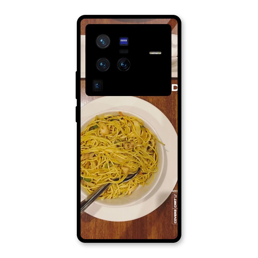 Hogging Mood Glass Back Case for Vivo X80 Pro