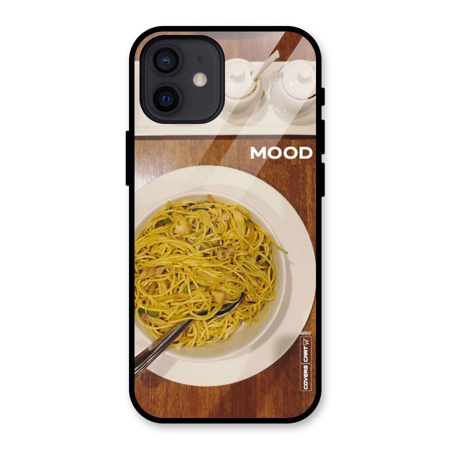 Hogging Mood Glass Back Case for iPhone 12
