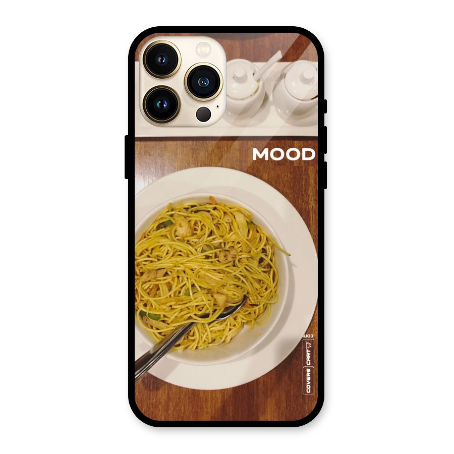 Hogging Mood Glass Back Case for iPhone 13 Pro Max