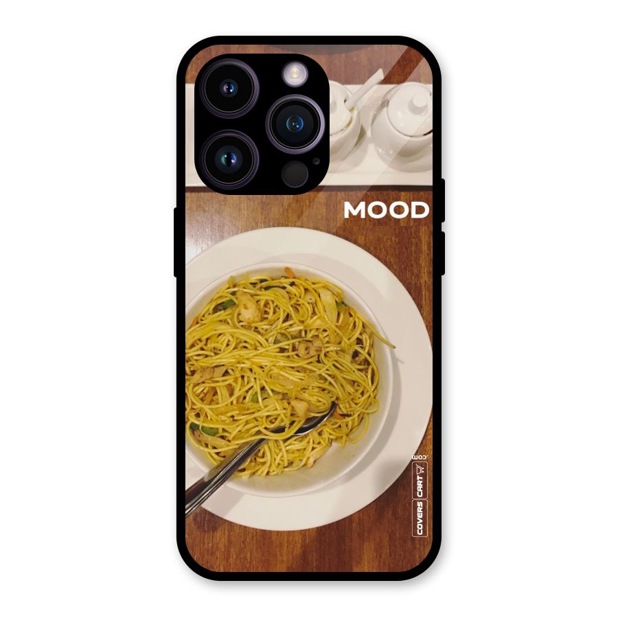 Hogging Mood Glass Back Case for iPhone 14 Pro
