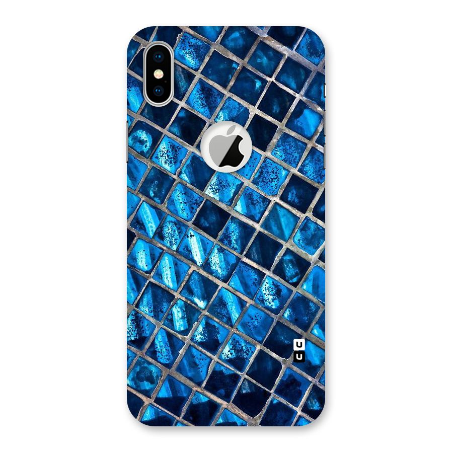 Home Tiles Design Back Case for iPhone XS Logo Cut