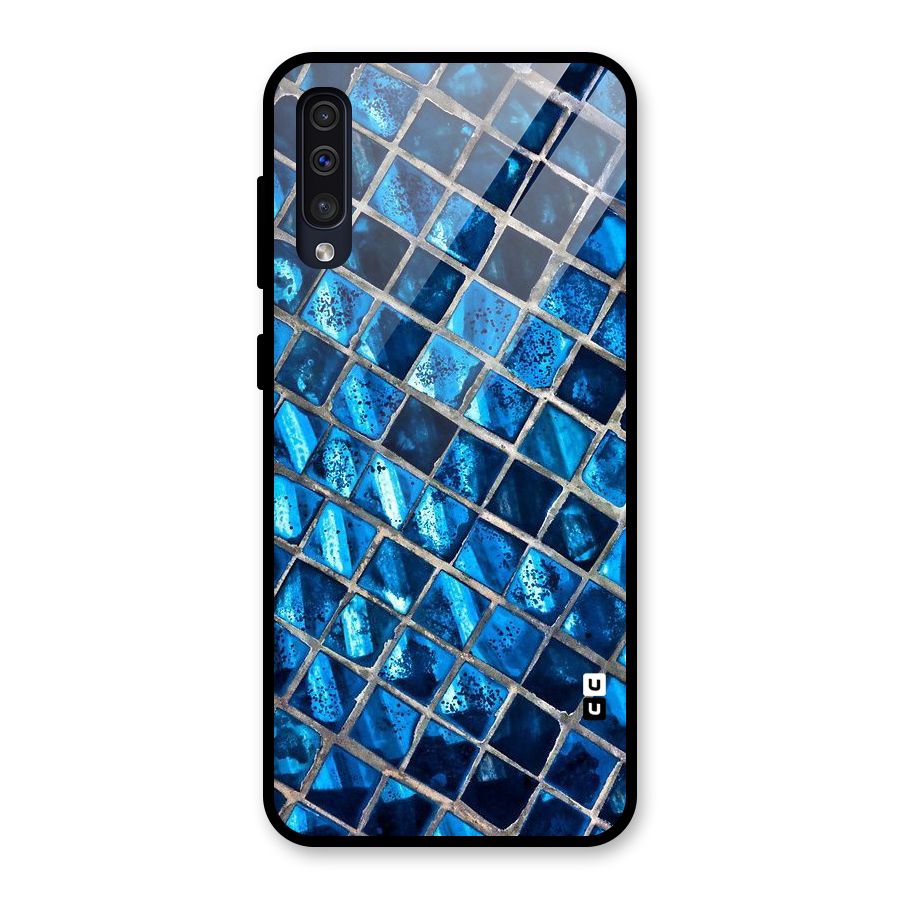 Home Tiles Design Glass Back Case for Galaxy A50