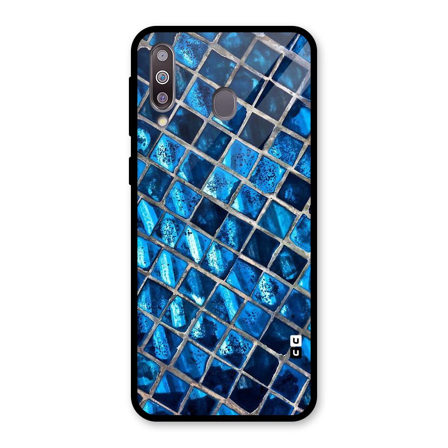 Home Tiles Design Glass Back Case for Galaxy M30