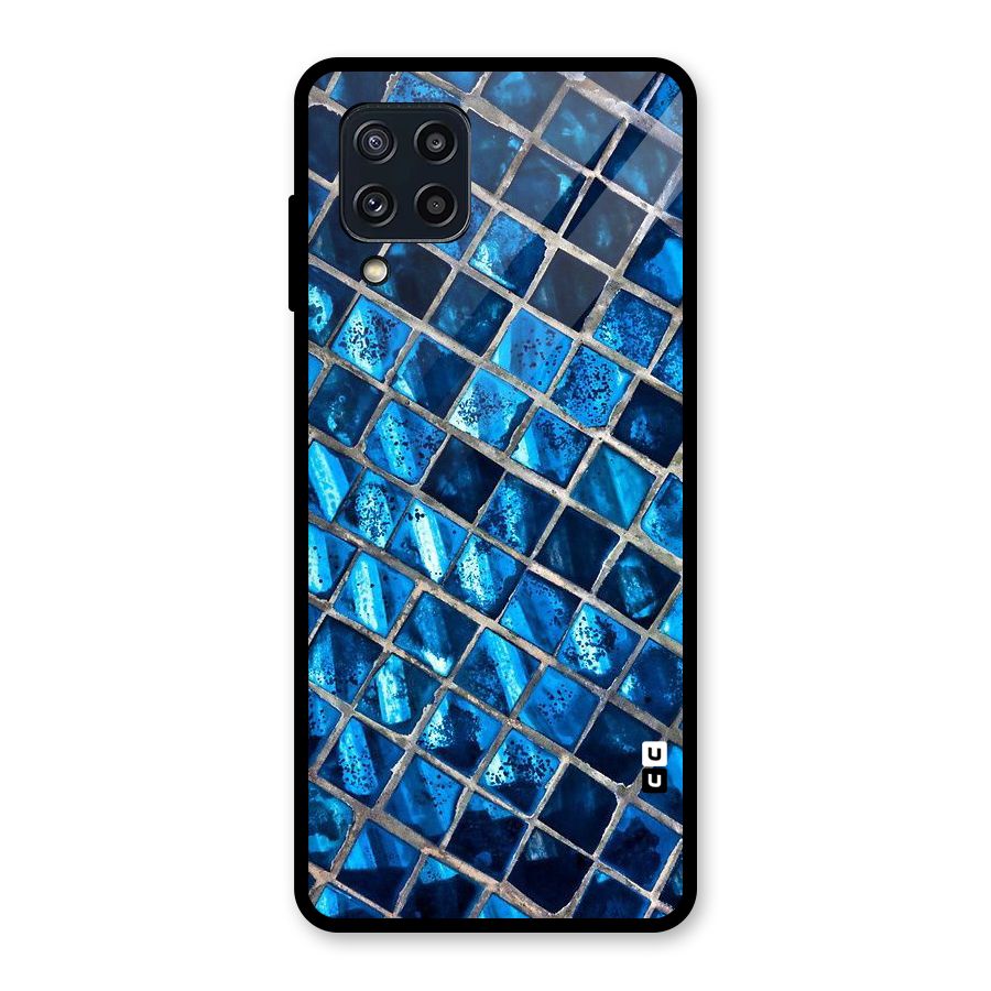 Home Tiles Design Glass Back Case for Galaxy M32