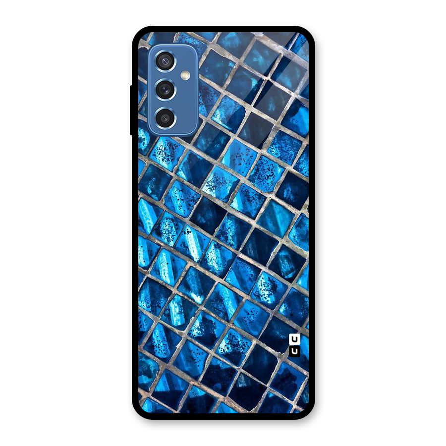 Home Tiles Design Glass Back Case for Galaxy M52 5G