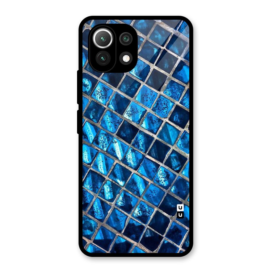 Home Tiles Design Glass Back Case for Mi 11 Lite