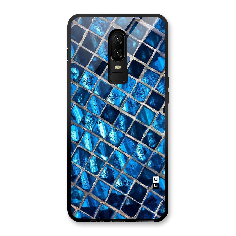 Home Tiles Design Glass Back Case for OnePlus 6