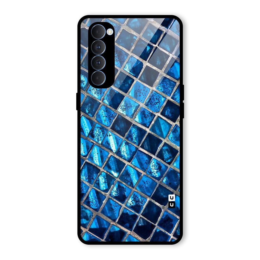Home Tiles Design Glass Back Case for Oppo Reno4 Pro
