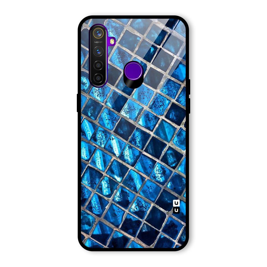 Home Tiles Design Glass Back Case for Realme 5 Pro