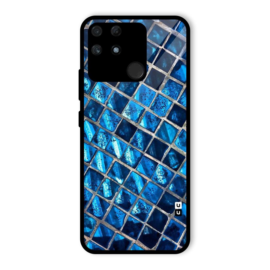 Home Tiles Design Glass Back Case for Realme Narzo 50A