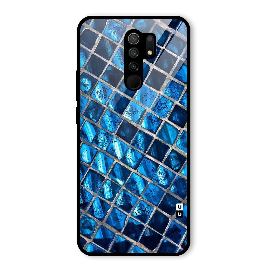Home Tiles Design Glass Back Case for Redmi 9 Prime
