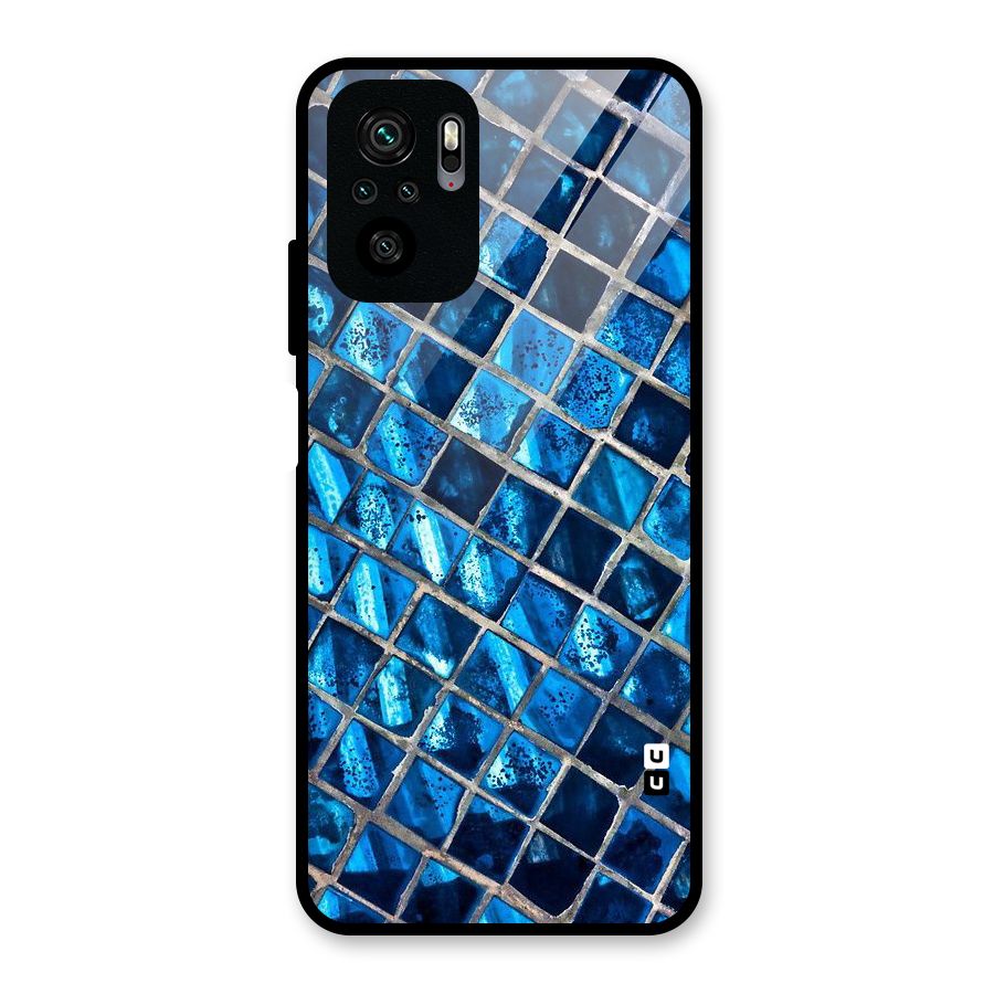 Home Tiles Design Glass Back Case for Redmi Note 10S