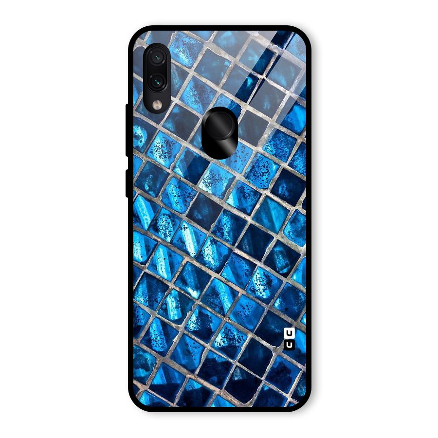 Home Tiles Design Glass Back Case for Redmi Note 7S
