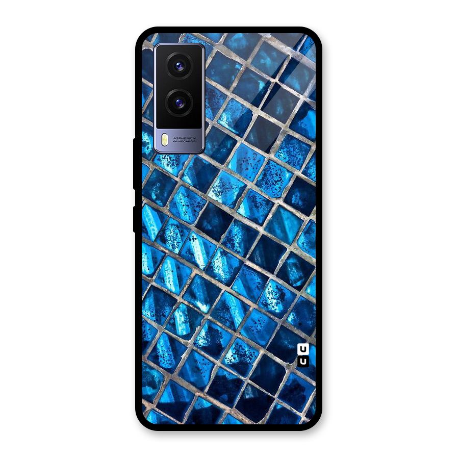 Home Tiles Design Glass Back Case for Vivo V21e 5G