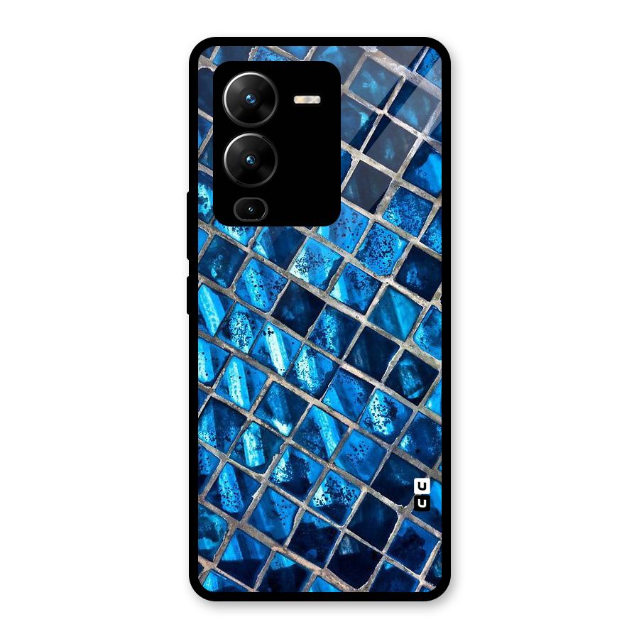 Home Tiles Design Glass Back Case for Vivo V25 Pro