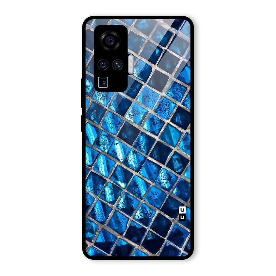 Home Tiles Design Glass Back Case for Vivo X50 Pro