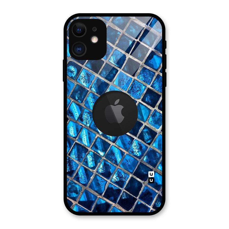 Home Tiles Design Glass Back Case for iPhone 11 Logo Cut