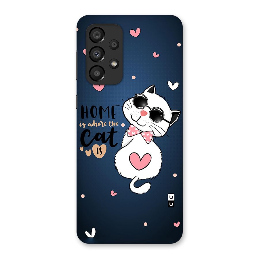 Home Where Cat Back Case for Galaxy A33 5G