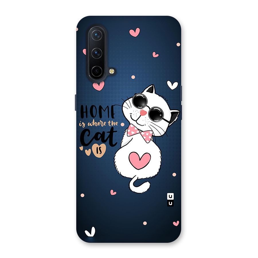 Home Where Cat Back Case for OnePlus Nord CE 5G