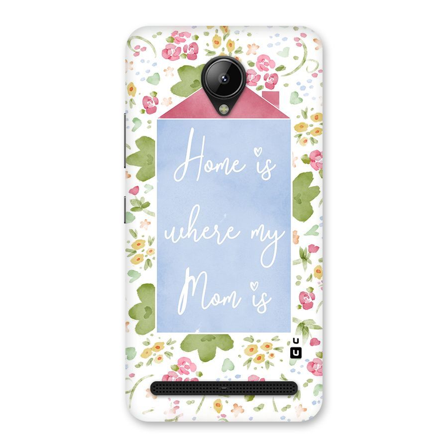 Home is Where Mom is Back Case for Lenovo C2