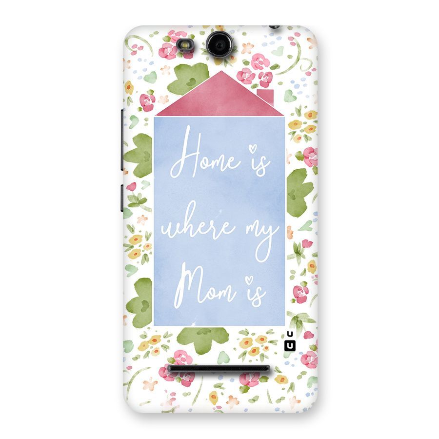 Home is Where Mom is Back Case for Micromax Canvas Juice 3 Q392