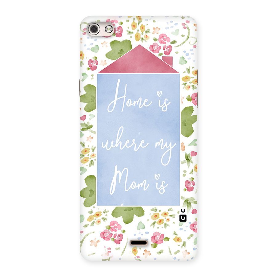 Home is Where Mom is Back Case for Micromax Canvas Silver 5