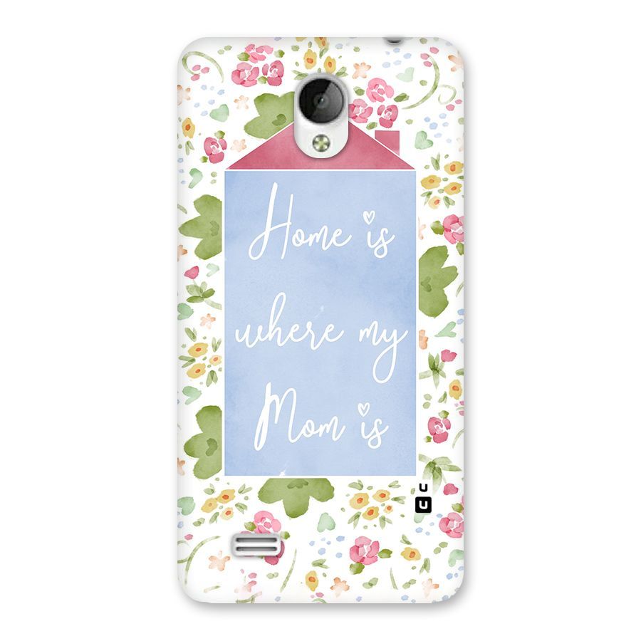 Home is Where Mom is Back Case for Vivo Y21