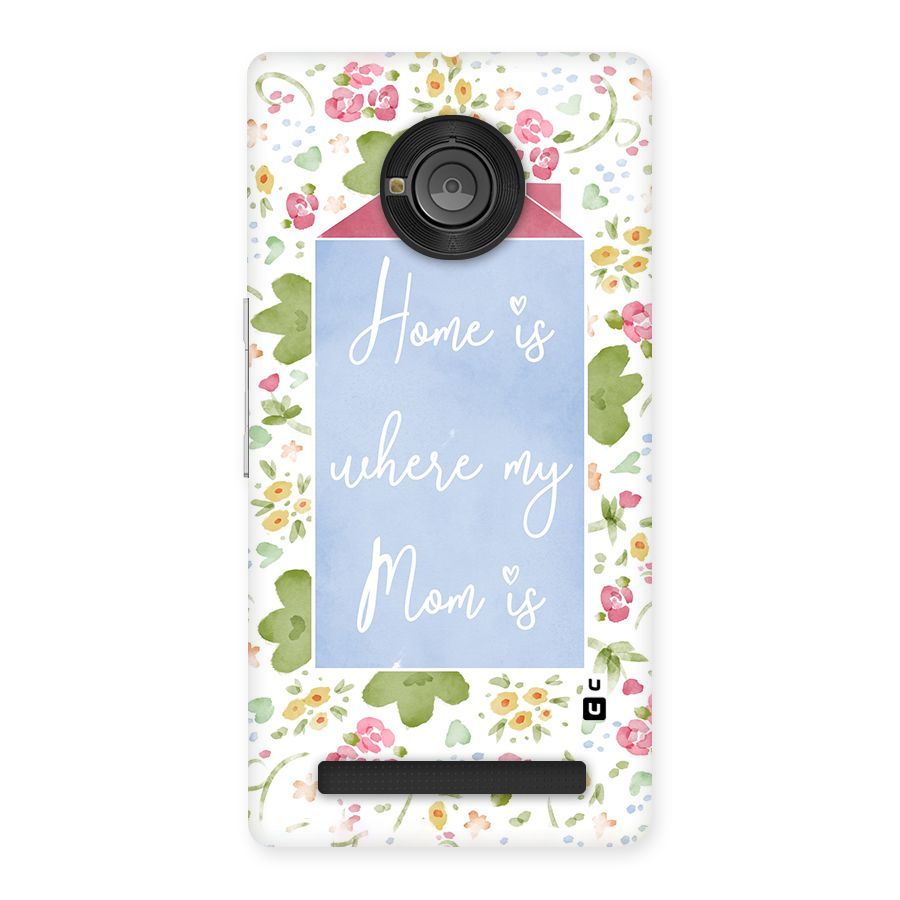 Home is Where Mom is Back Case for Yu Yunique