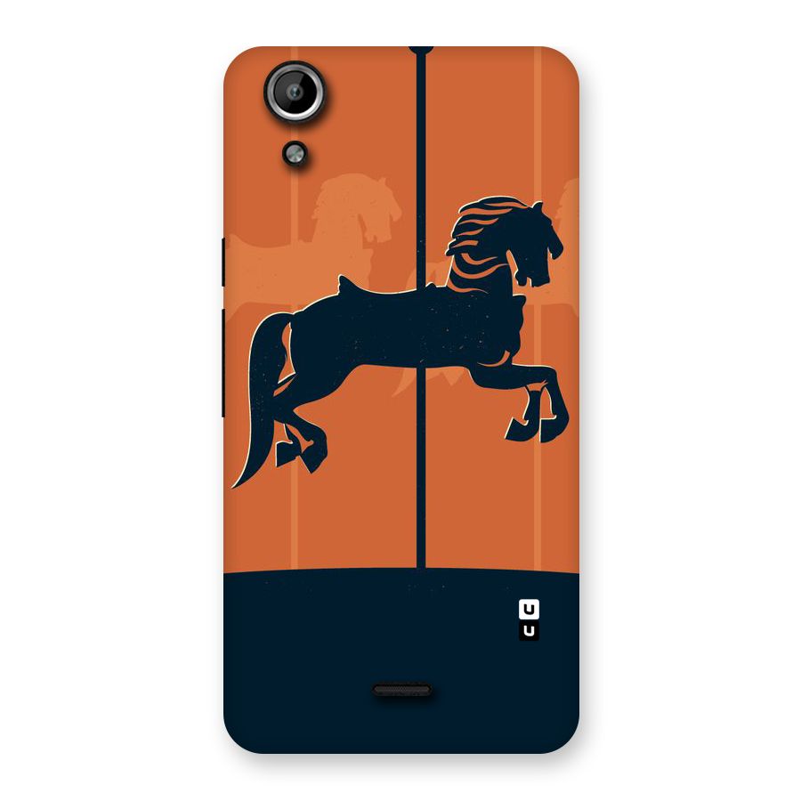 Horse Back Case for Micromax Canvas Selfie Lens Q345