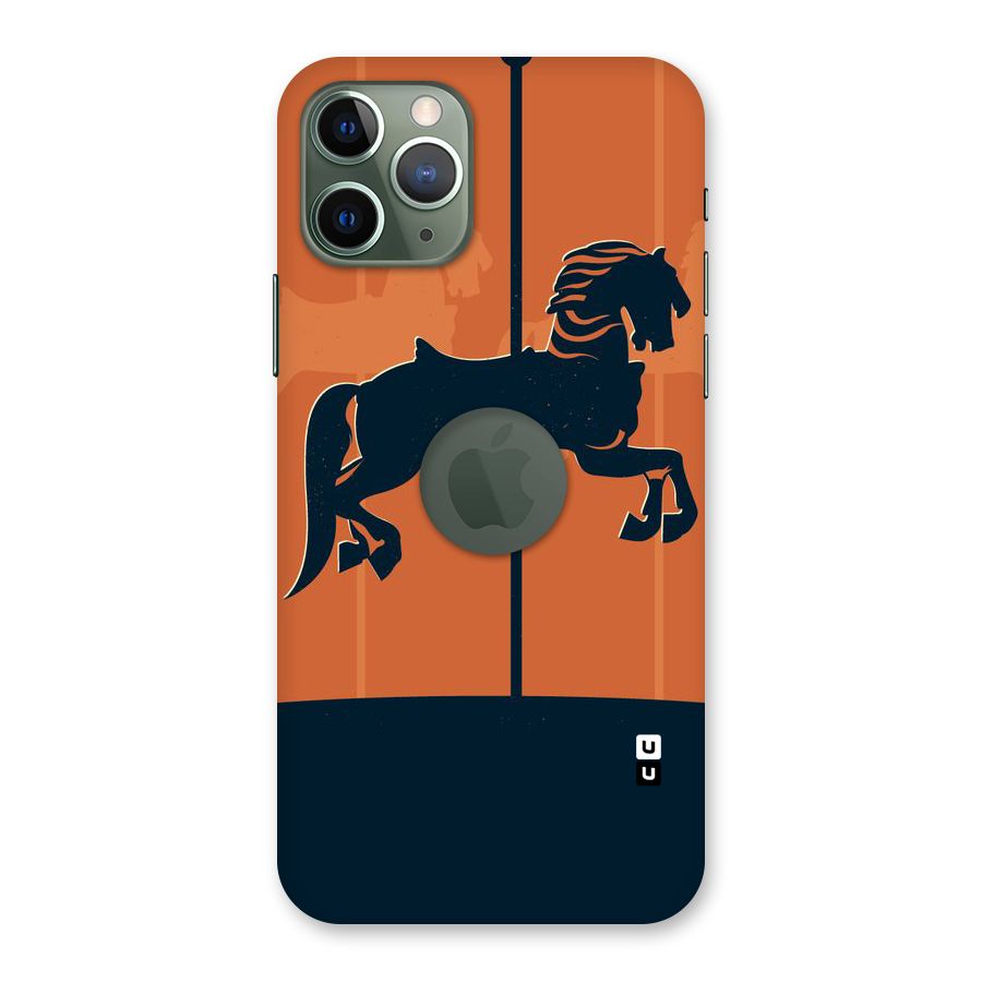 Horse Back Case for iPhone 11 Pro Logo  Cut