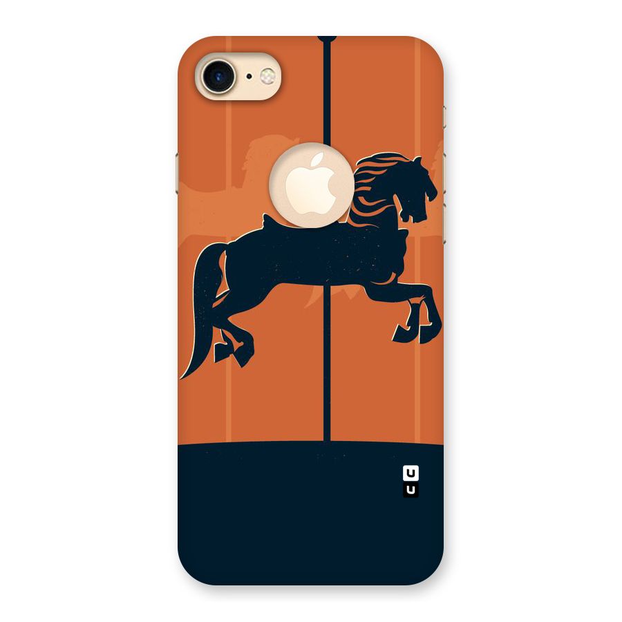 Horse Back Case for iPhone 7 Logo Cut