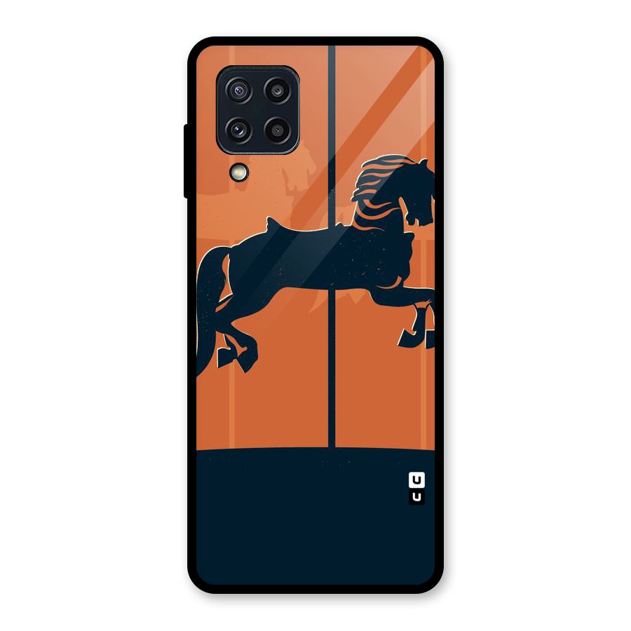 Horse Glass Back Case for Galaxy M32
