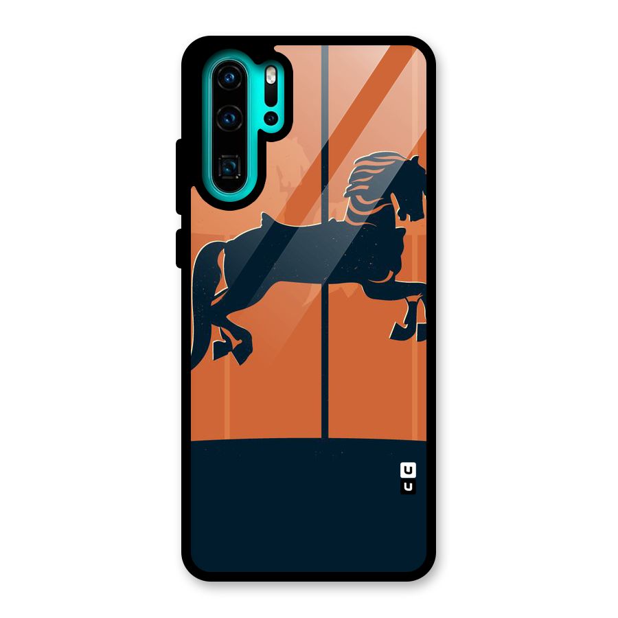 Horse Glass Back Case for Huawei P30 Pro