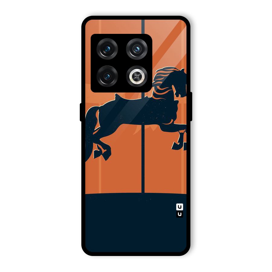 Horse Glass Back Case for OnePlus 10 Pro 5G