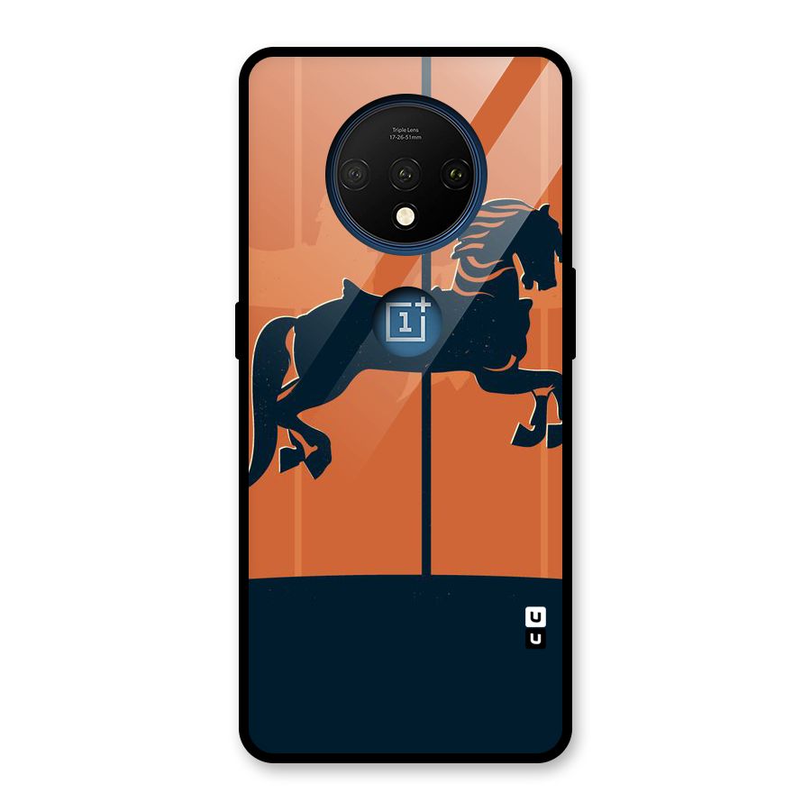 Horse Glass Back Case for OnePlus 7T