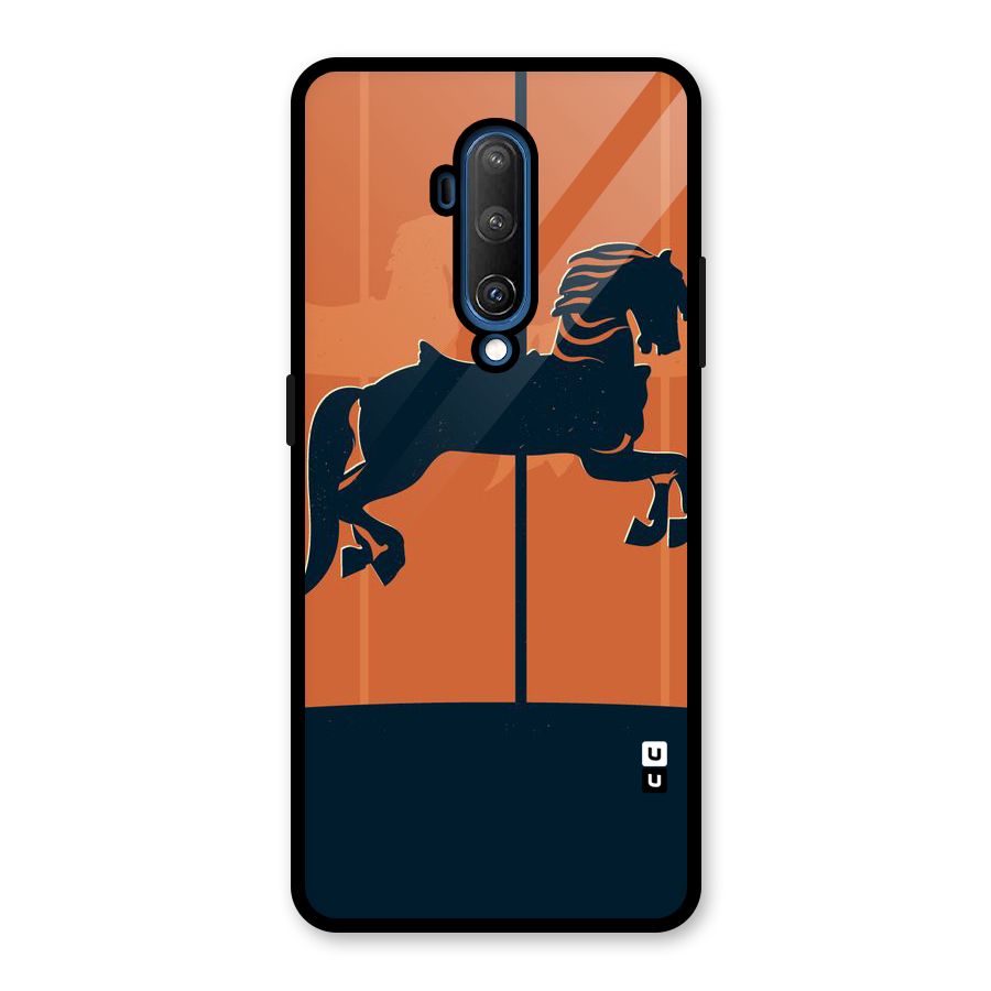 Horse Glass Back Case for OnePlus 7T Pro