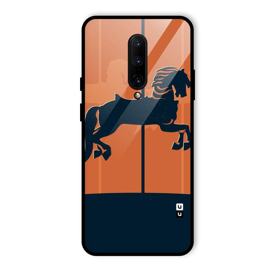 Horse Glass Back Case for OnePlus 7 Pro