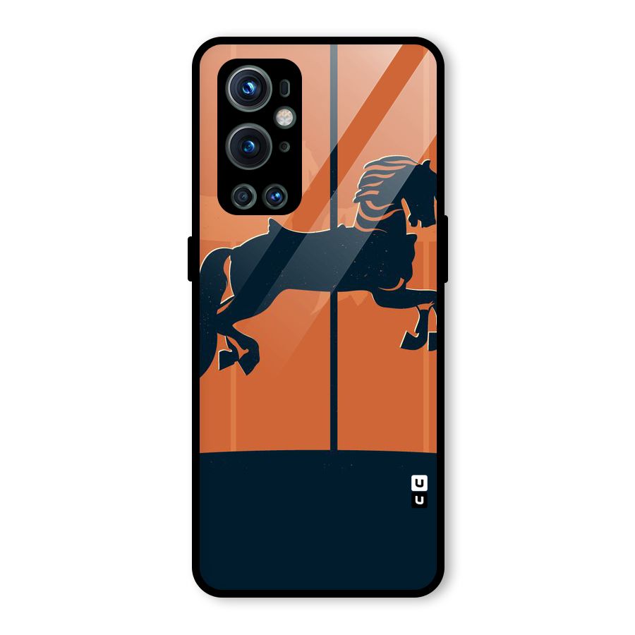 Horse Glass Back Case for OnePlus 9 Pro