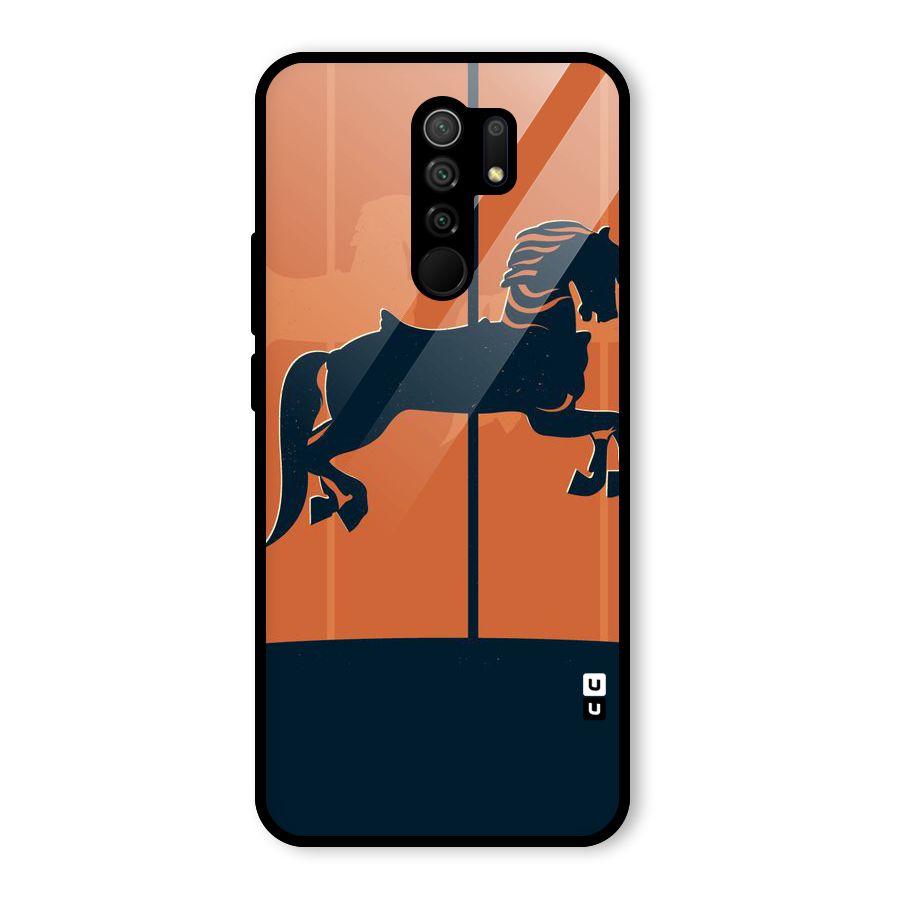 Horse Glass Back Case for Poco M2