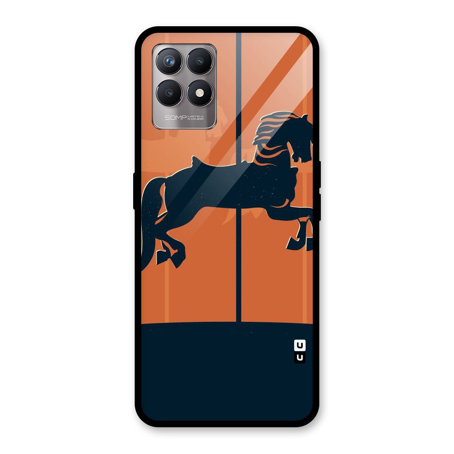 Horse Glass Back Case for Realme Narzo 50