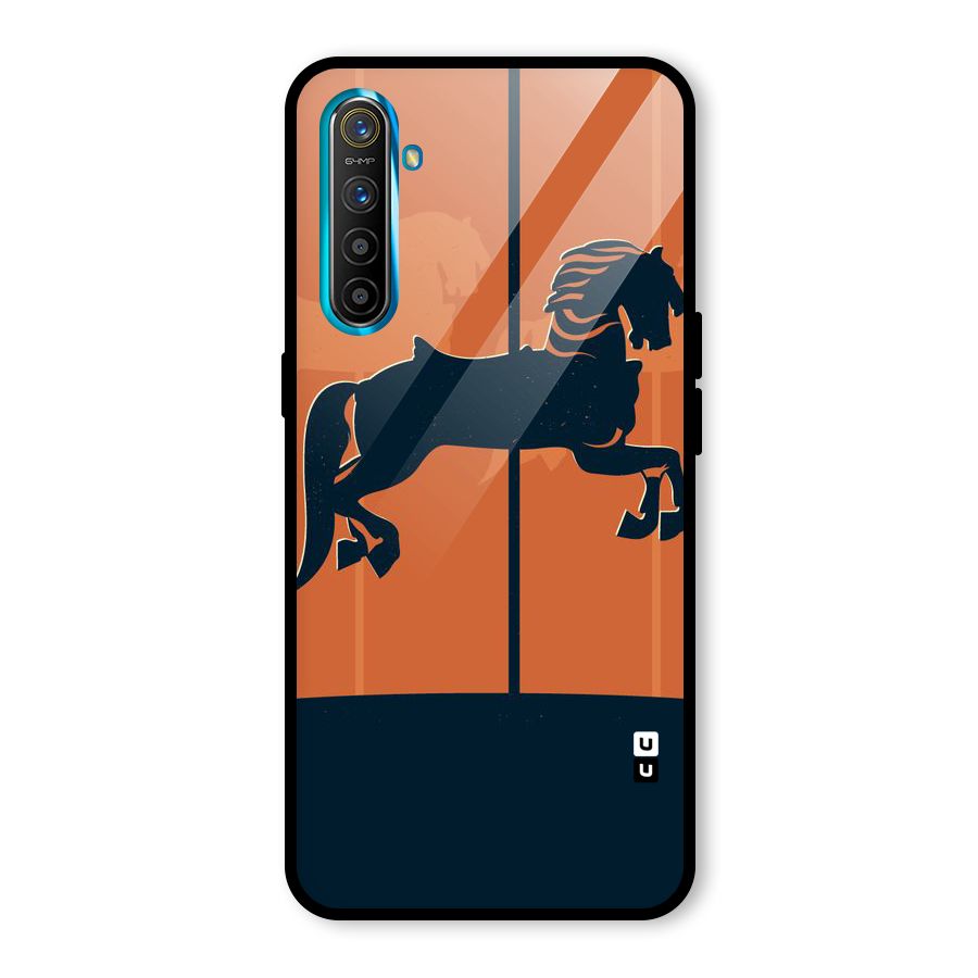 Horse Glass Back Case for Realme X2
