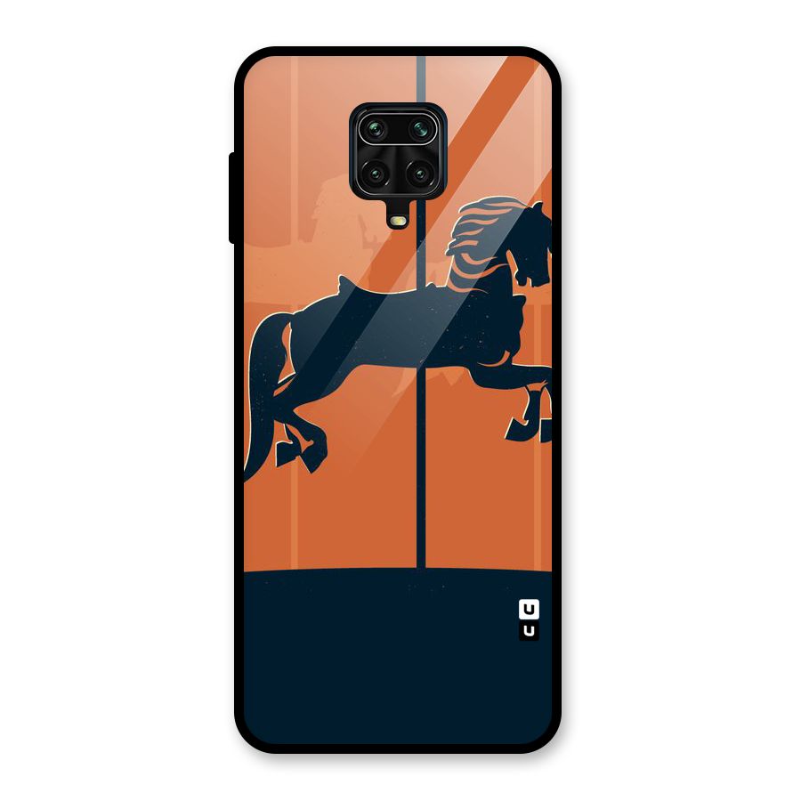 Horse Glass Back Case for Redmi Note 10 Lite