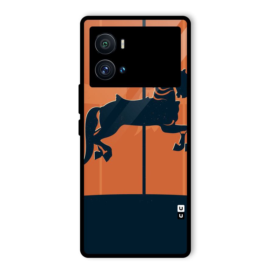 Horse Glass Back Case for Vivo iQOO 9 Pro