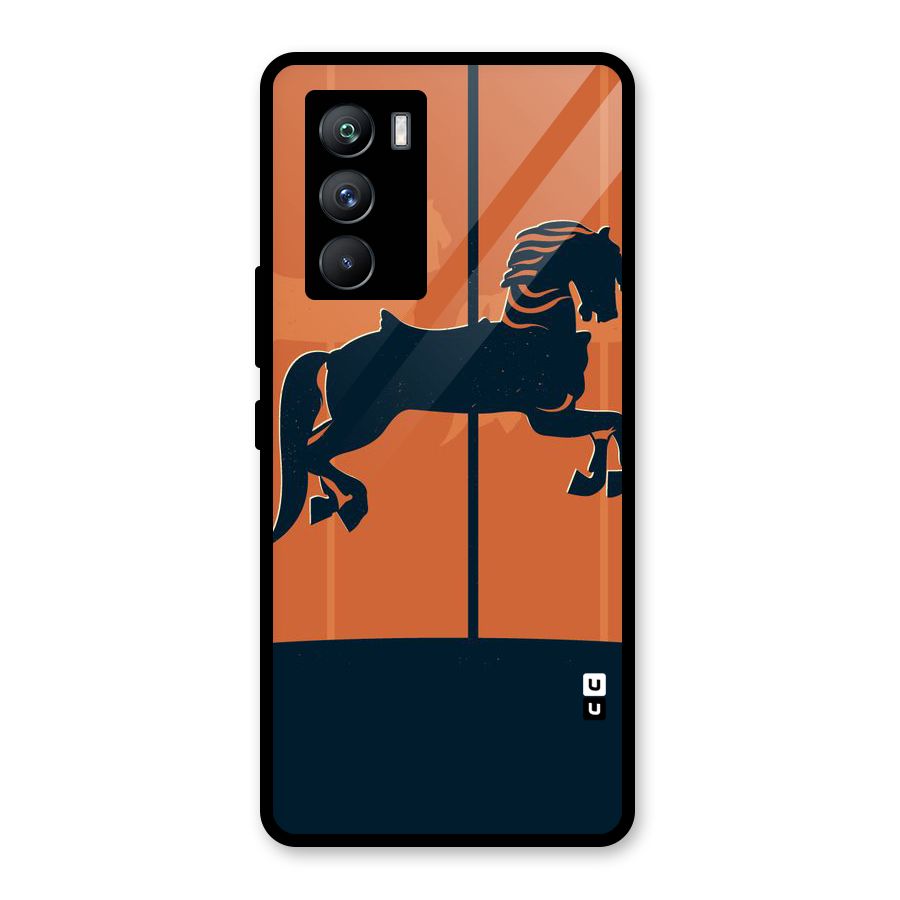 Horse Glass Back Case for Vivo iQOO 9 SE