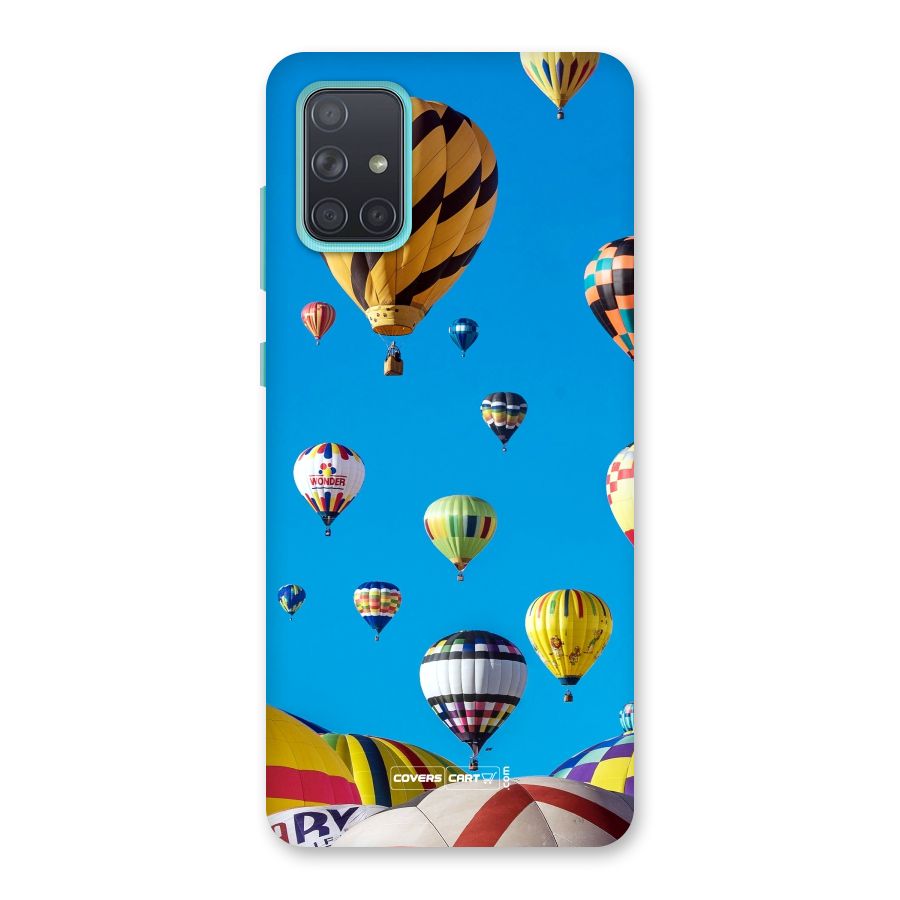 Hot Air Baloons Back Case for Galaxy A71