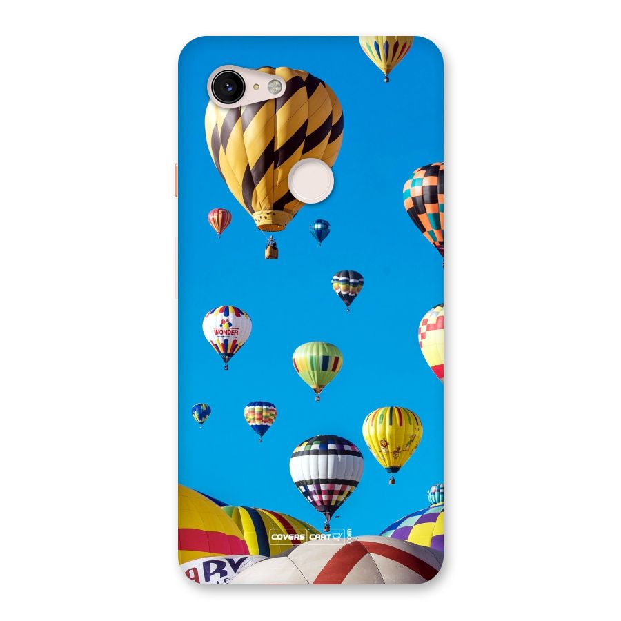 Hot Air Baloons Back Case for Google Pixel 3 XL