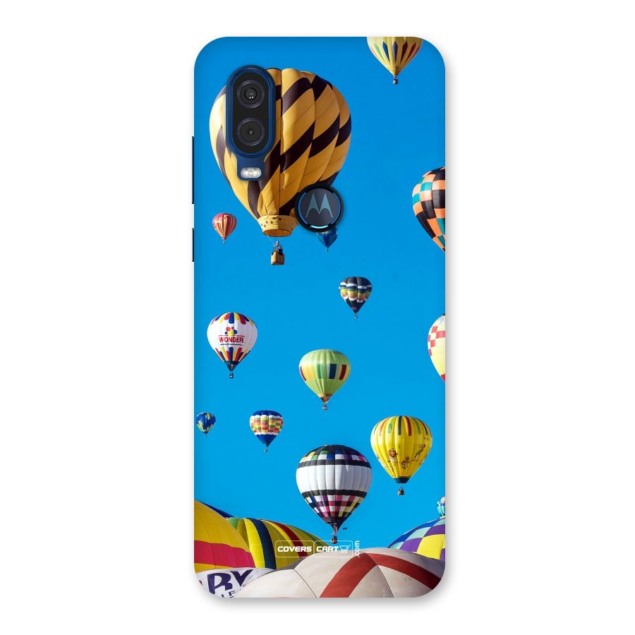 Hot Air Baloons Back Case for Motorola One Vision