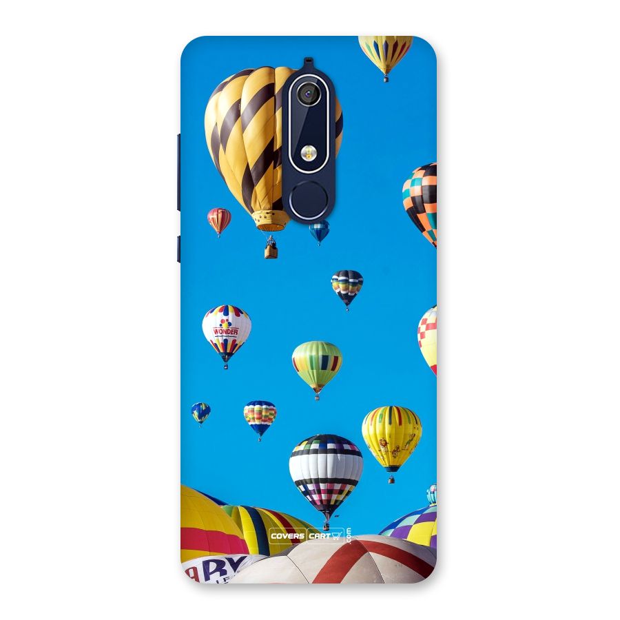 Hot Air Baloons Back Case for Nokia 5.1