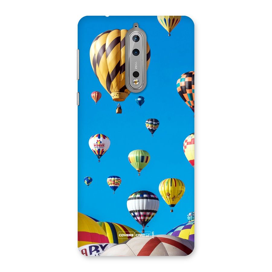 Hot Air Baloons Back Case for Nokia 8