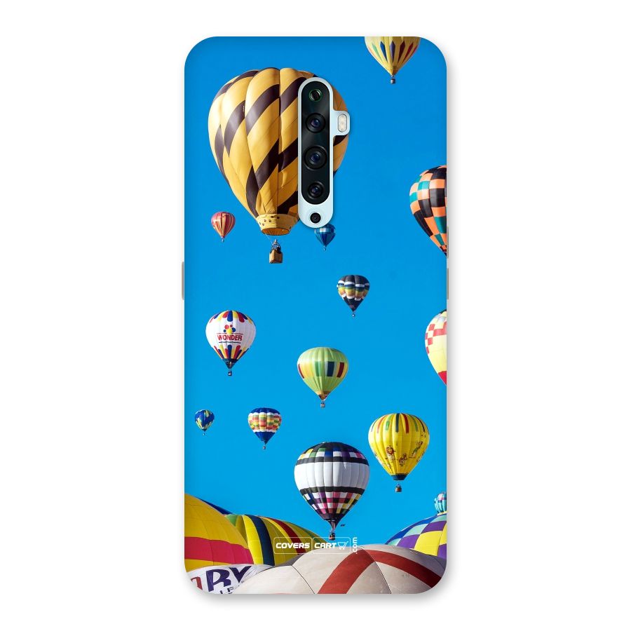 Hot Air Baloons Back Case for Oppo Reno2 F